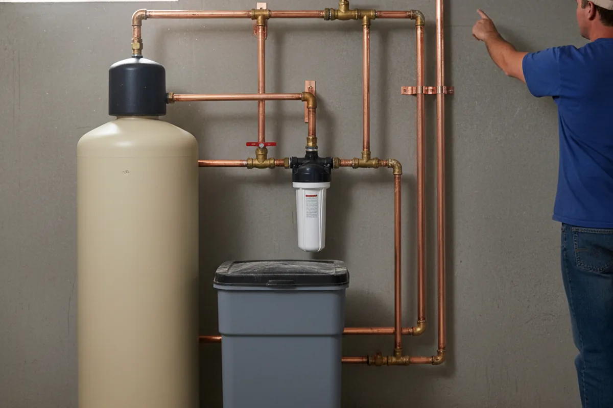 Whole-house water treatment system installed in Albany